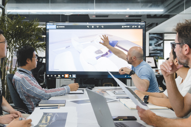 New Technology Intelligent Aesthetics design concept